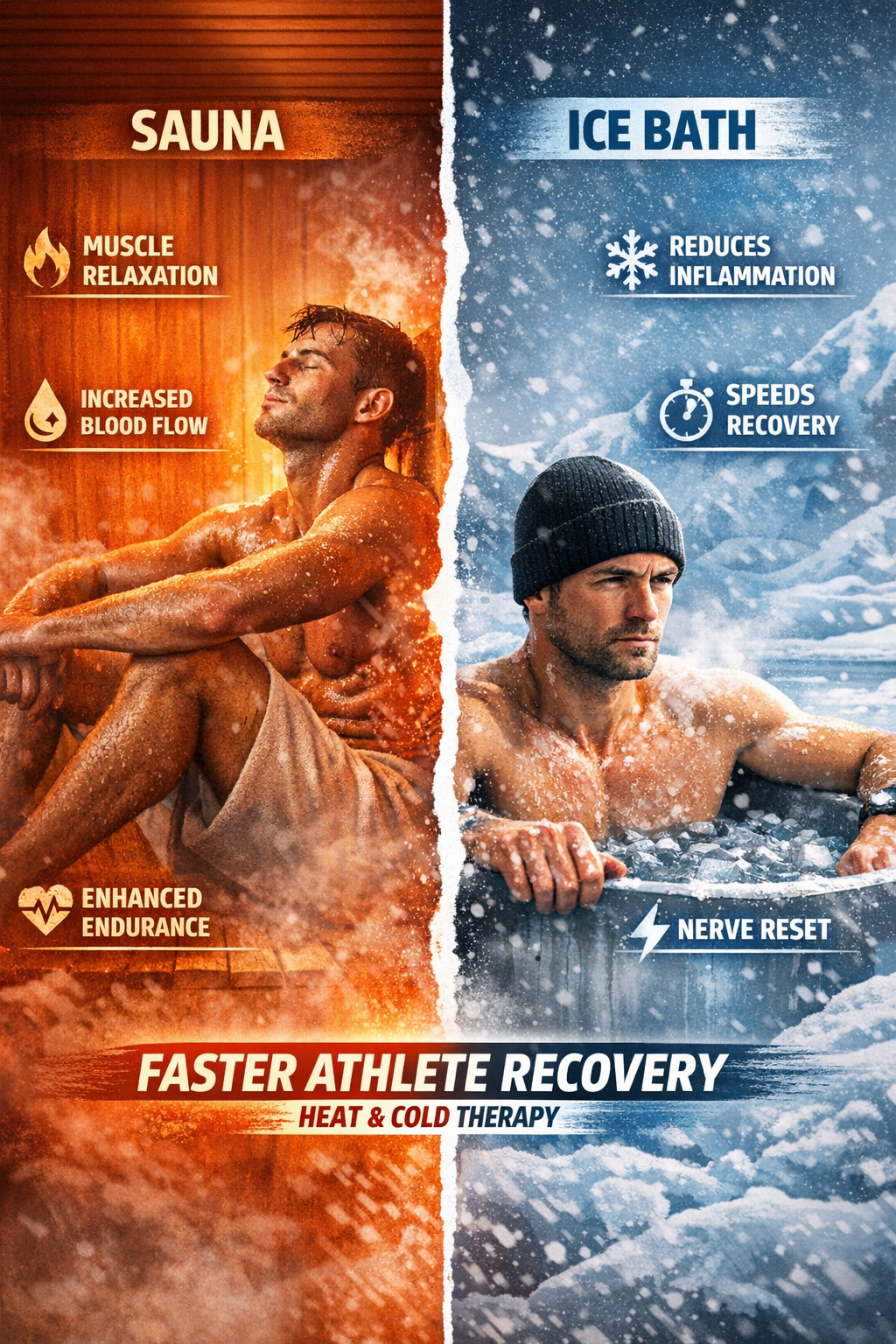 Why Saunas and Ice Baths Help Athletes Recover Faster