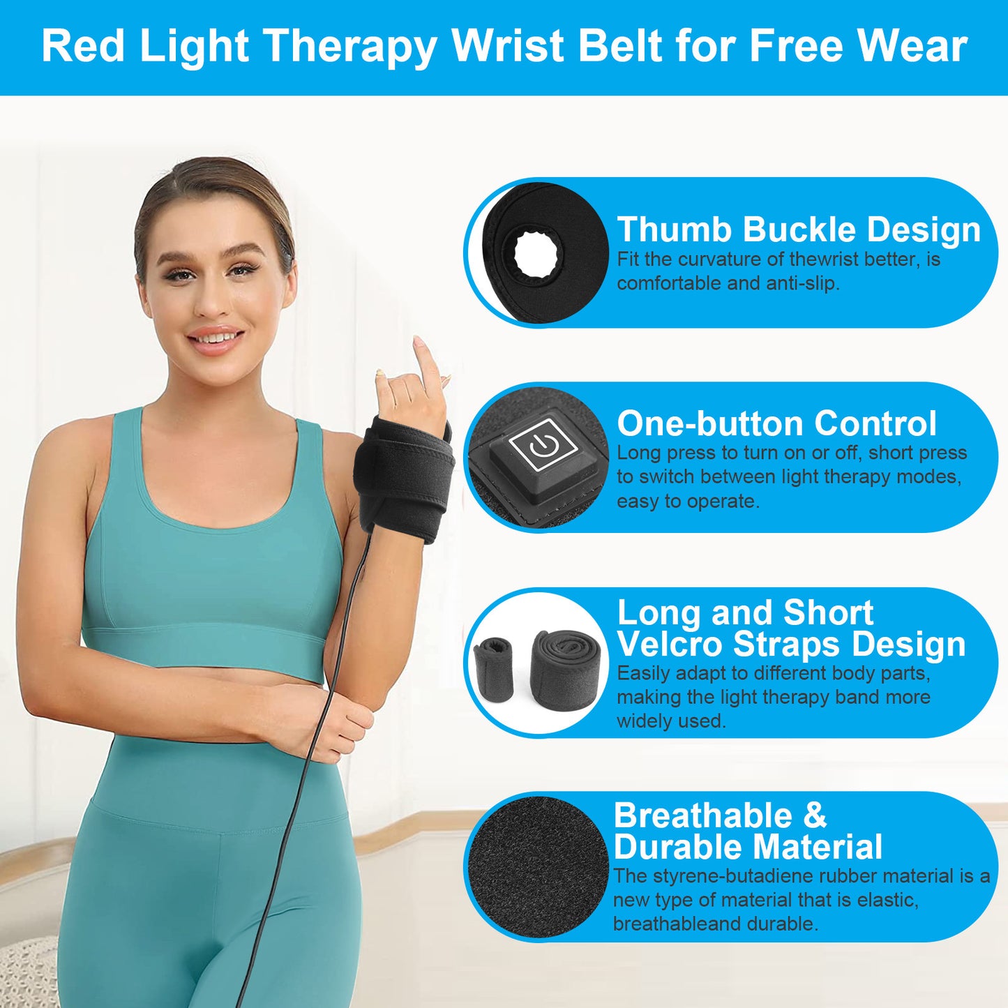 Red Light Physical Therapy Band Infrared Heating