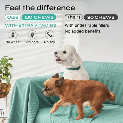 Hemp Calming Chews For Dog Anxiety Relief Duck Favor