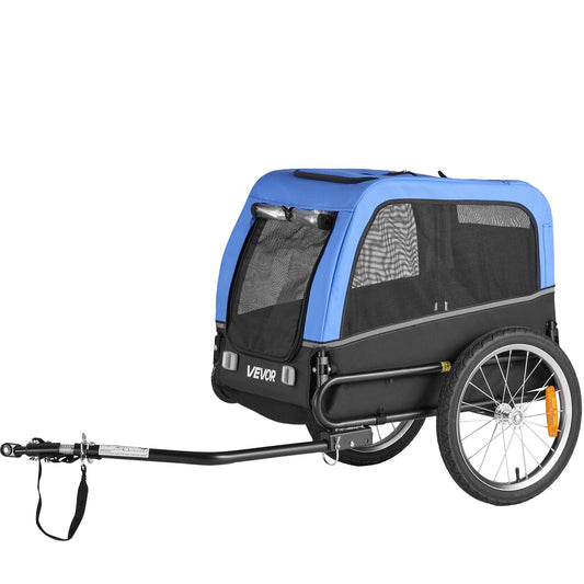 Dog Bike Trailer, Supports Up To 66 Lbs, Pet Cart Bicycle Carrier For Small & Medium Dogs