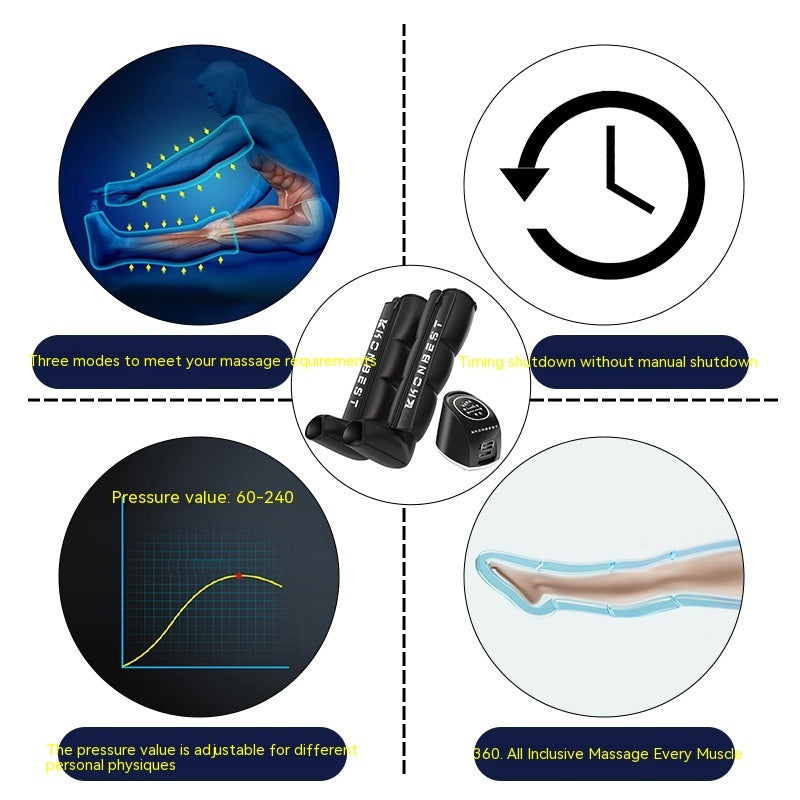Air Wave Compression Leg Massage Instrument