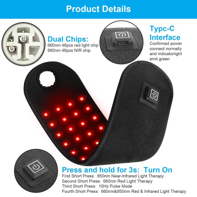 Red Light Physical Therapy Band Infrared Heating