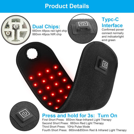 Red Light Physical Therapy Band Infrared Heating
