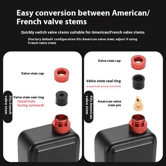 Portable Road Mountain Bike Electric Inflator