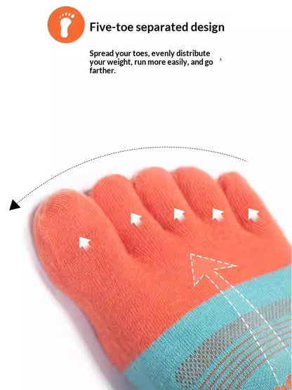 Men's And Women's Sports Running Marathon Trail Hiking Split Toe Socks