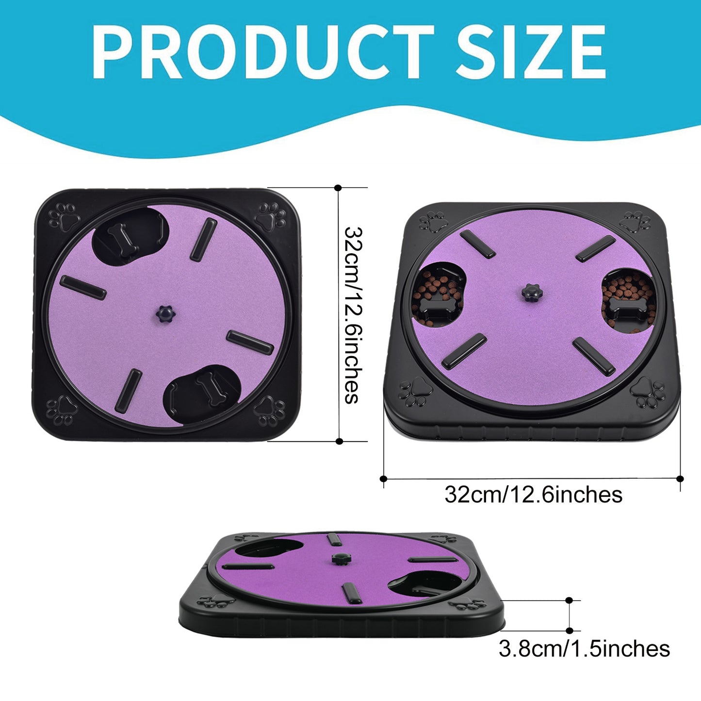 Pet Dog Scratching Board, Slow-feeding Board, Nail File Board, And Dog Toy